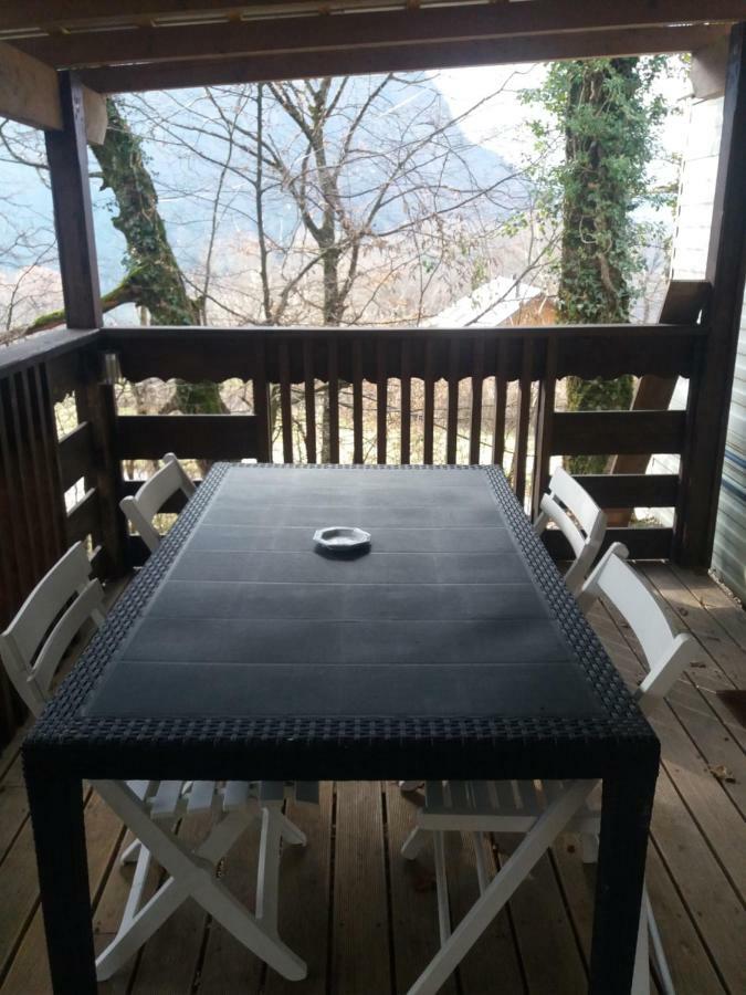Gite Mobile Home Reamenage A Ugine Entre Albertville Et Annecy Exteriör bild