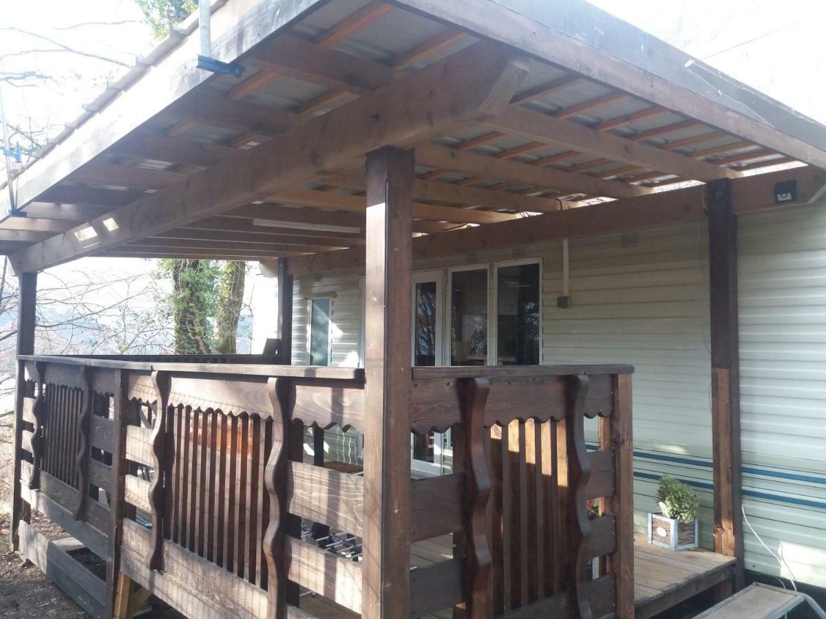 Gite Mobile Home Reamenage A Ugine Entre Albertville Et Annecy Exteriör bild